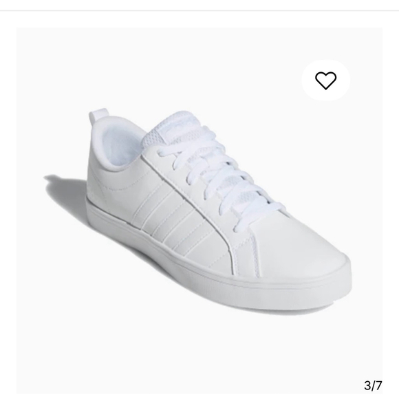 Adidas White Neo VS Pace Sneakers Size 7.5 - Picture 2 of 9